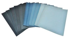 Wet or Dry Abrasive Sanding Paper Matador 12 Assortment Sheet Range of 6 Grits