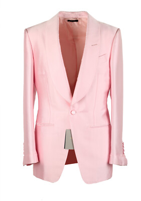 TOM FORD Atticus Pink Tuxedo Dinner Jacket Size 46 36R