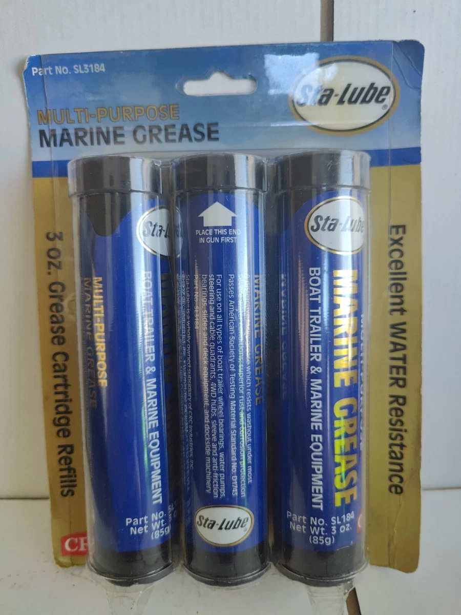 CRC Sta-Lube SL3120 Marine Boat Trailer & 4x4 Wheel Bearing Grease – 1 Tub