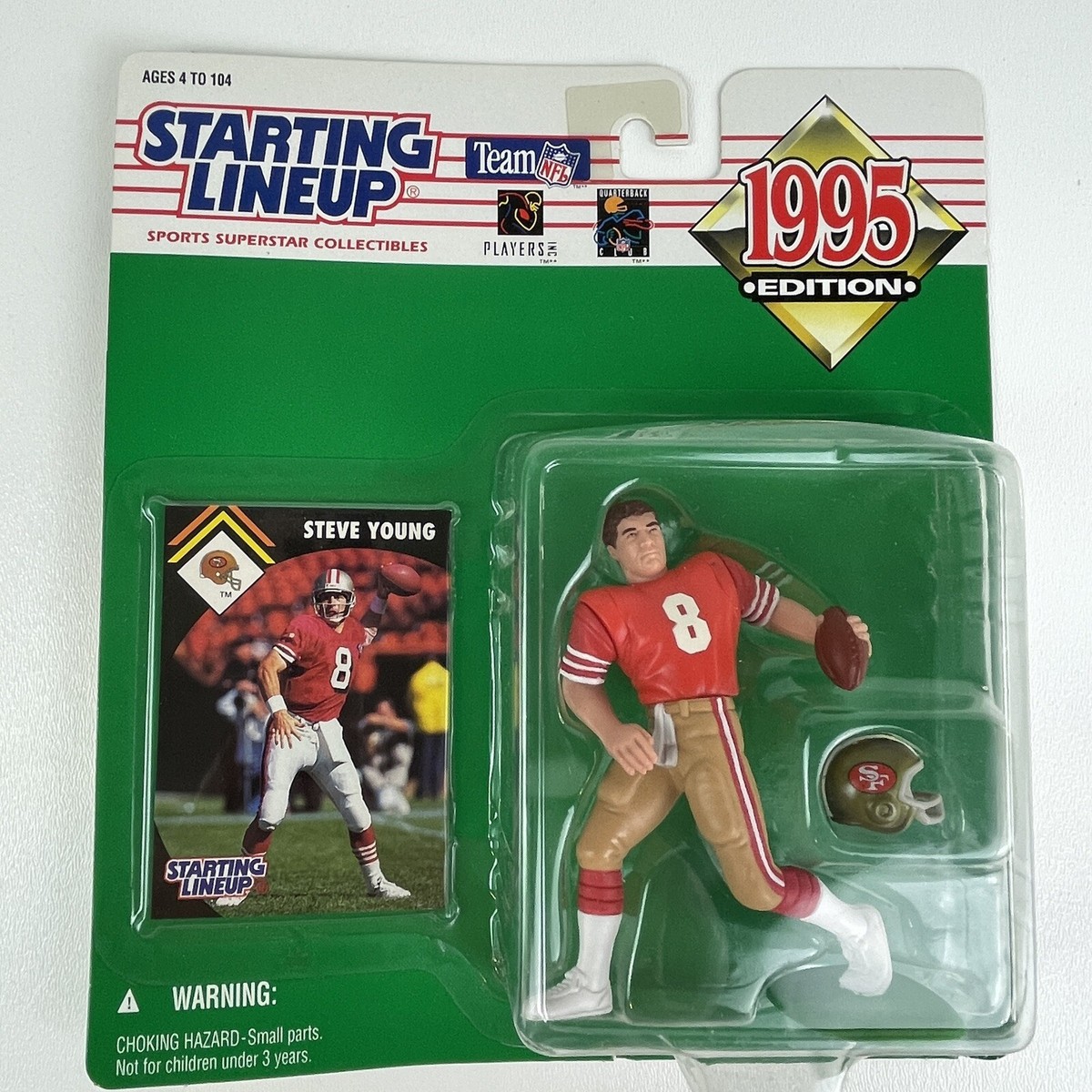 Starting Lineup 1995 Edition Steve Young San Francisco 49ers NFL