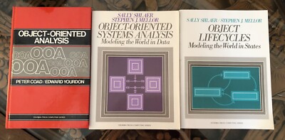 Software Reference Books Related To Object Oriented Analysis (three Books)