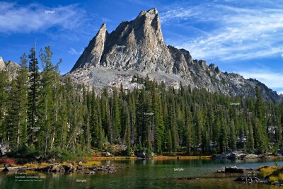 Sawtooth Mountains Wilderness El Capitan Peak #2 Idaho Photo Poster Print SM23