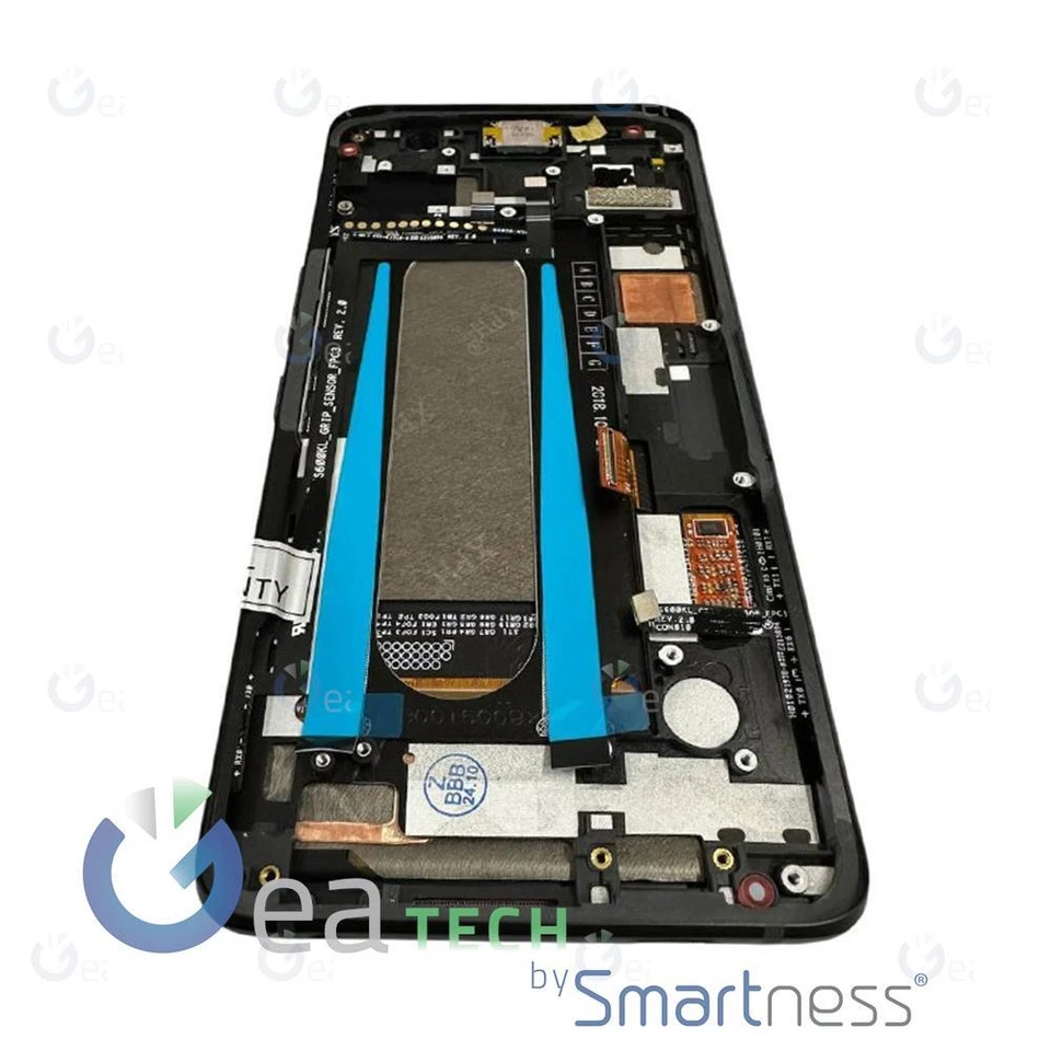 DISPLAY LCD ASUS ROG PHONE ZS600KL RICAMBIO PARI ORIGINALE SCHERMO + FRAME NERO - Immagine 2 di 3