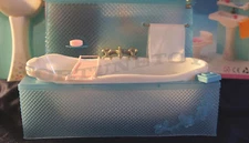 NEW FANCY LIFE DOLL HOUSE FURNITURE Bathing Fun PLAYSET (2820)