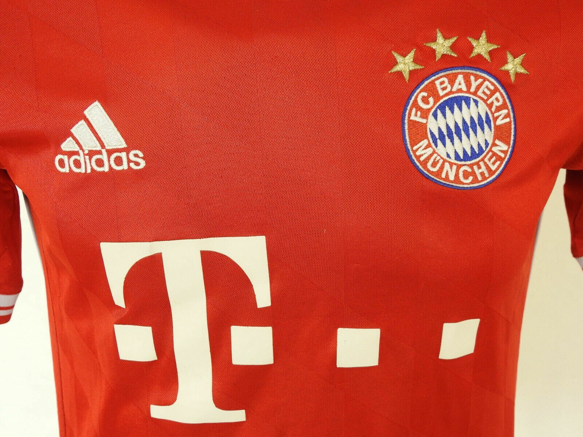 FC Bayern München 2013 Home Jersey Ribery 7 Adidas T-Shirt Size