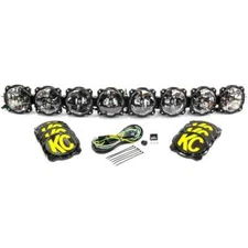 KC HiLiTES 91308 Gravity Pro6 50" 8-Light LED Bar - Combo Beam, IP68