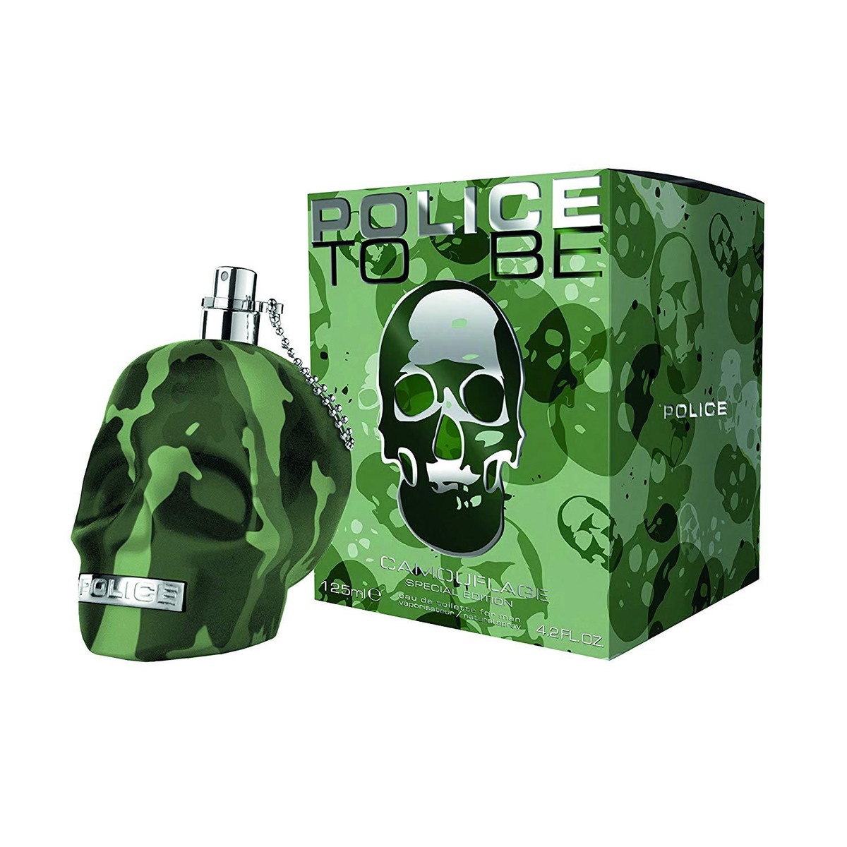 New Police To Be Camouflage 125ml EDT Aftershave Perfume Men UK