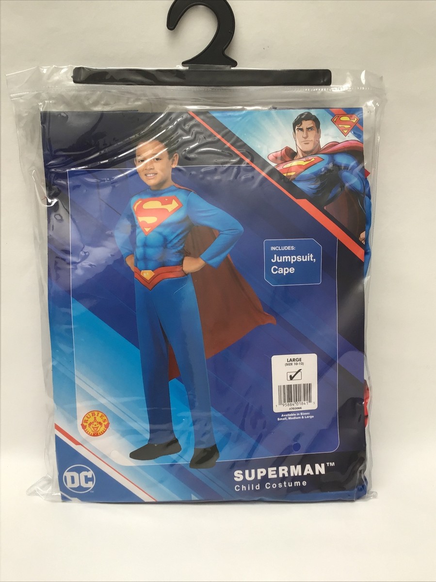 DC Superman-Kostüm Für Kids - Offiziell Lizenziert Von Rubies