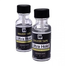 WALKER ULTRA HOLD 0.5 OZ  2-BOTTLES  WIG GLUE ADHESIVE  LACE WIGS TOUPEE.