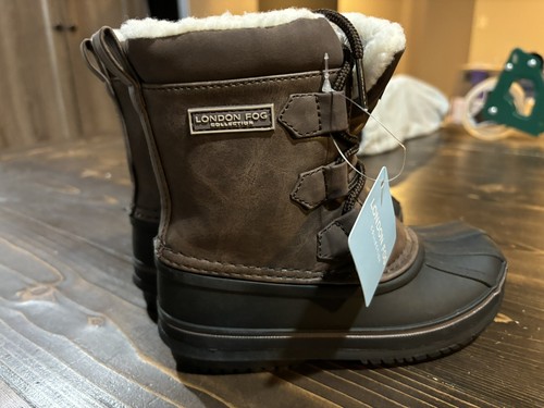 New London Fog Lined Snow Boots Sz 11 Toddler - Picture 5 of 8