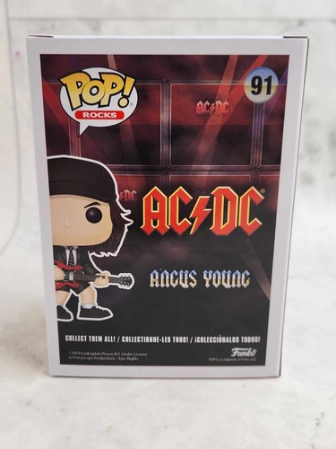 Funko Pop Rocks AC/DC - Figura Vinilo Agnus Young #91 #36318 NUEVO - Imagen 3 de 6