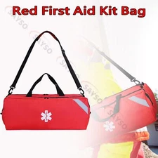 EMT First Responder Trauma Bag First Aid Kit Bag for Home, Car, Travel, Camping