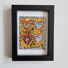 James Rizzi Druck gerahmt