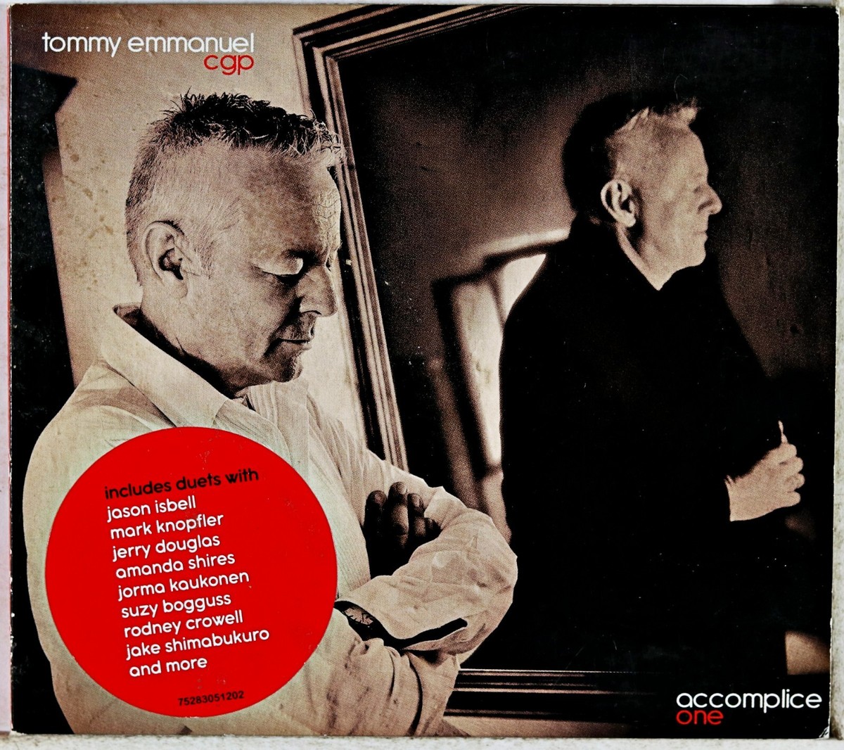 Tommy Emmanuel Accomplice Live! DVD/CD