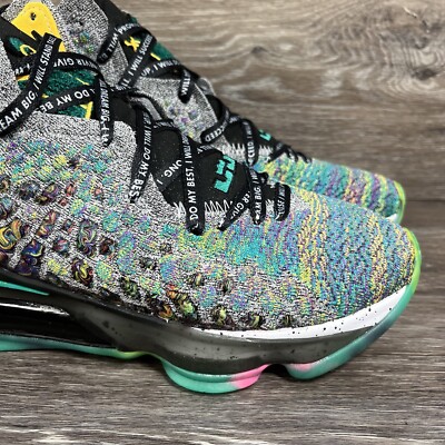 Nike Lebron XVII LJFF 17 I Promise Basketball Shoe Size 6 Mens