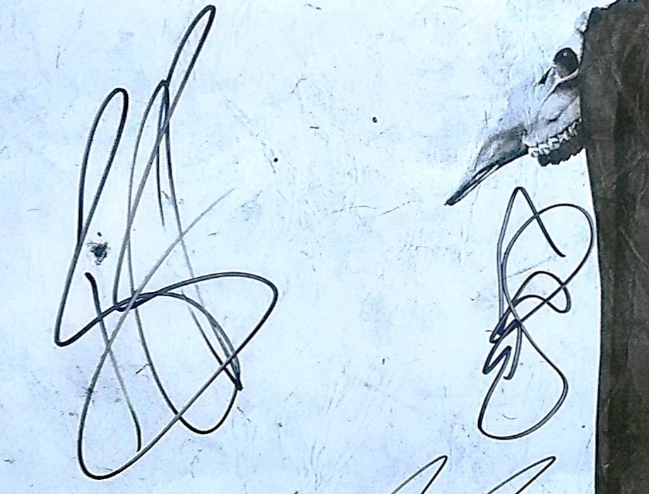 ASKING ALEXANDRIA The Black Ltd Ed Signed By All 5 RARE Poster +