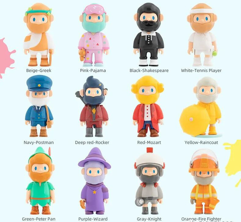 F.UN Farmer Bob Color Series Confirmed Blind Box Figure HOT