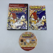 Sonic Mega Collection Plus (PlayStation 2, 2004) PS2 Greatest Hits W/ Manual