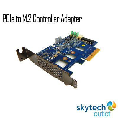 HP MS-4365 SSD PCIe auf M.2 Controller Adapter 742006-002 Low Profile Halterung