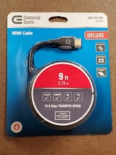 Commercial Electric Deluxe HDMI Cable 9 ft. 1002 233 263