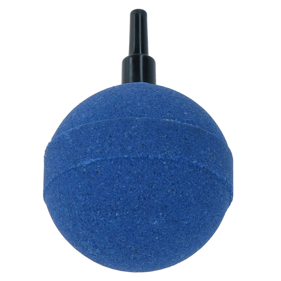 50mm Blue Ceramic Airstone Ball Hi Oxygen Air Stone For Koi Pond Aquarium Tank - Image 2 of 4