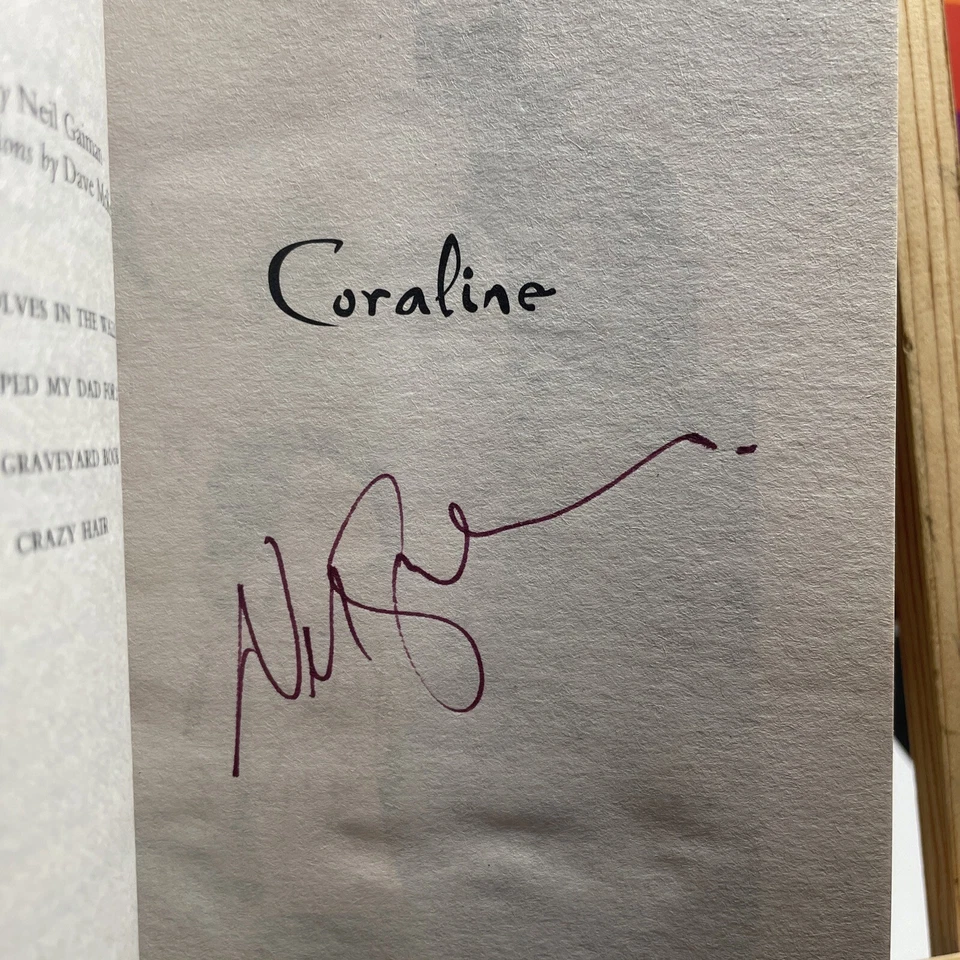 Coraline 10th Anniversary Edition by Neil Gaiman (2012, Trade Paperback,... Foto 2 de 3