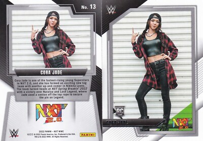 (60)  2022 Panini NXT 2.0 Cora Jade WWE Rookie Card #13 RCs