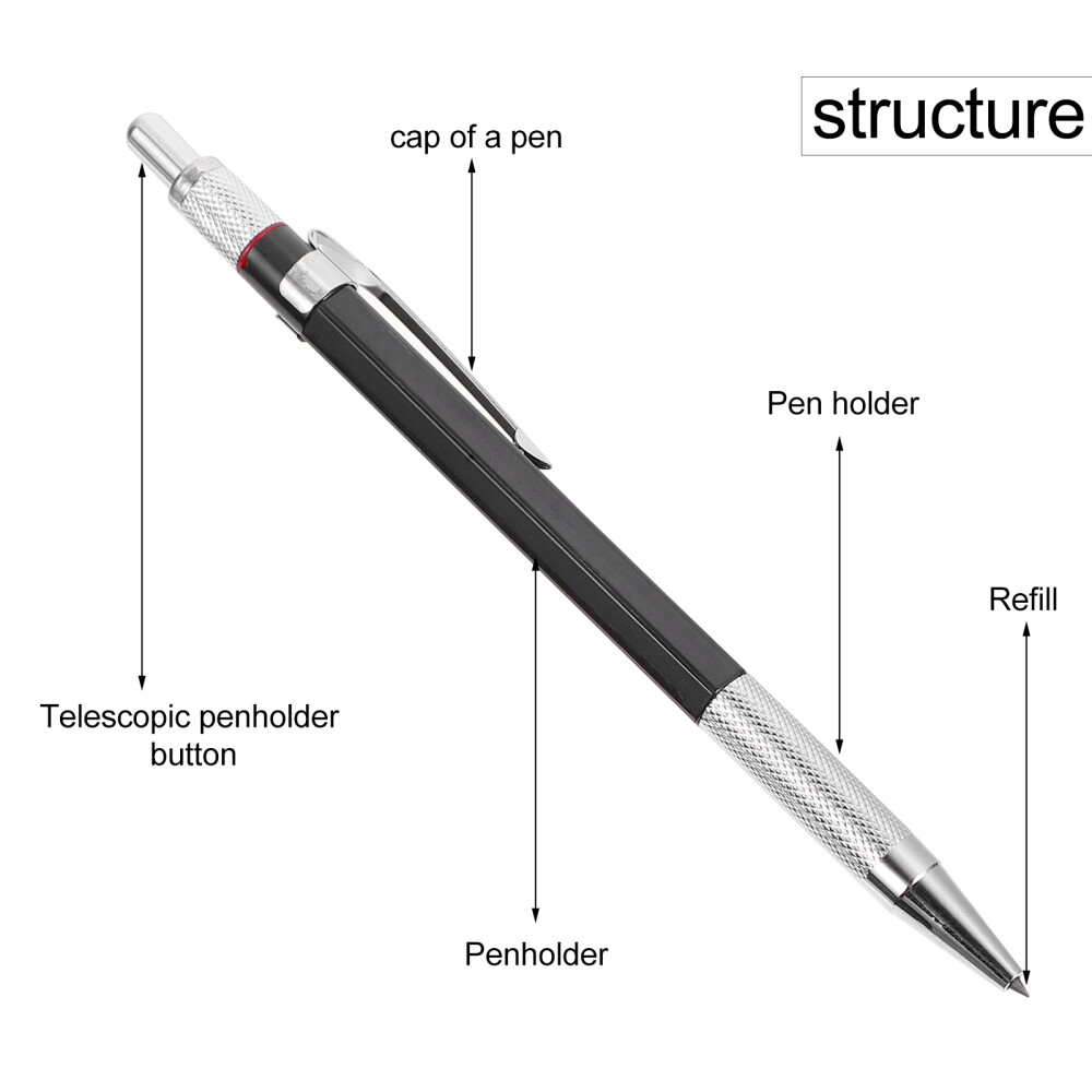 3 Sets Automatic Pencil Retractor Pencils Mechanical Drawing eBay