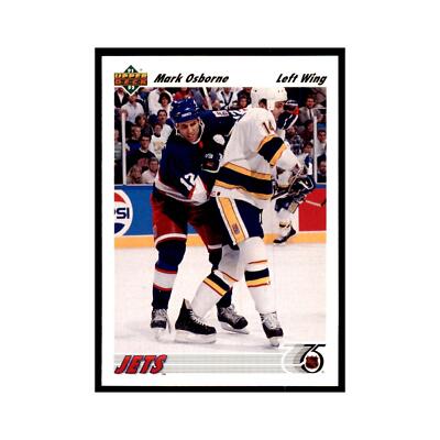 1991 Upper Deck Mark Osborne Hockey Cards #296 | eBay