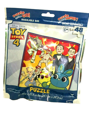 Disney Pixar Toy Story 4 Puzzle on the Go 48 pcs. New 9.1" x 10.3 ...