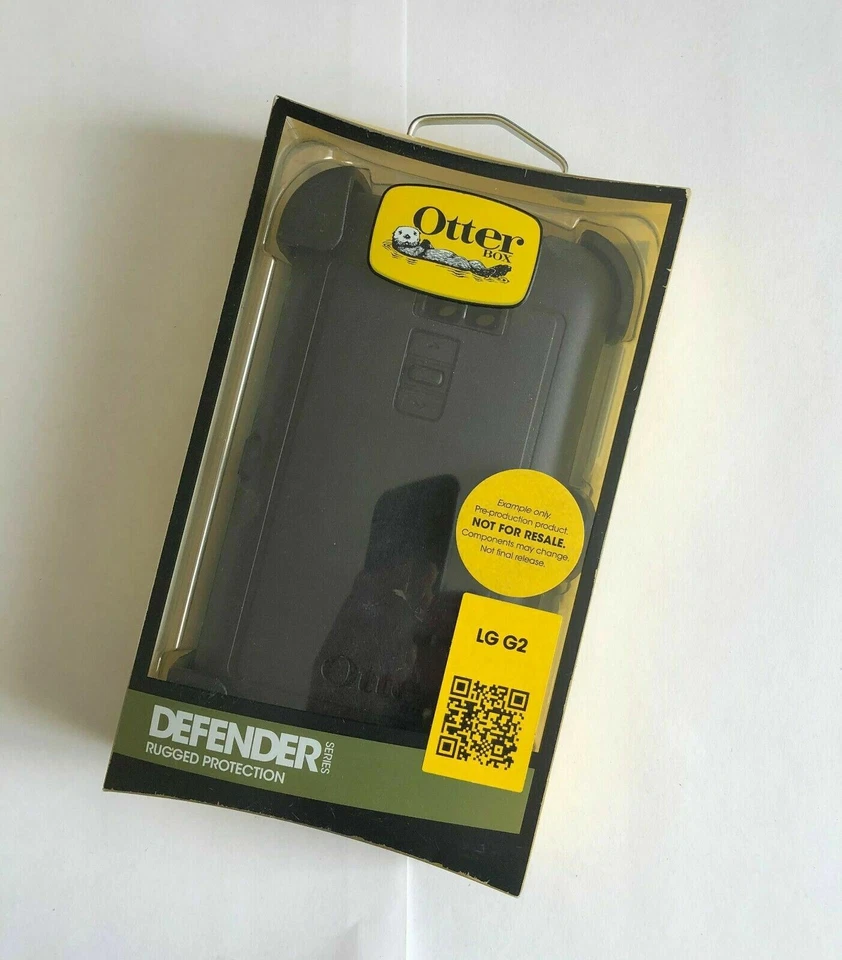 OtterBox LG G2 Defender Series Rugged Protected Case Cover Black - Image 4 of 4