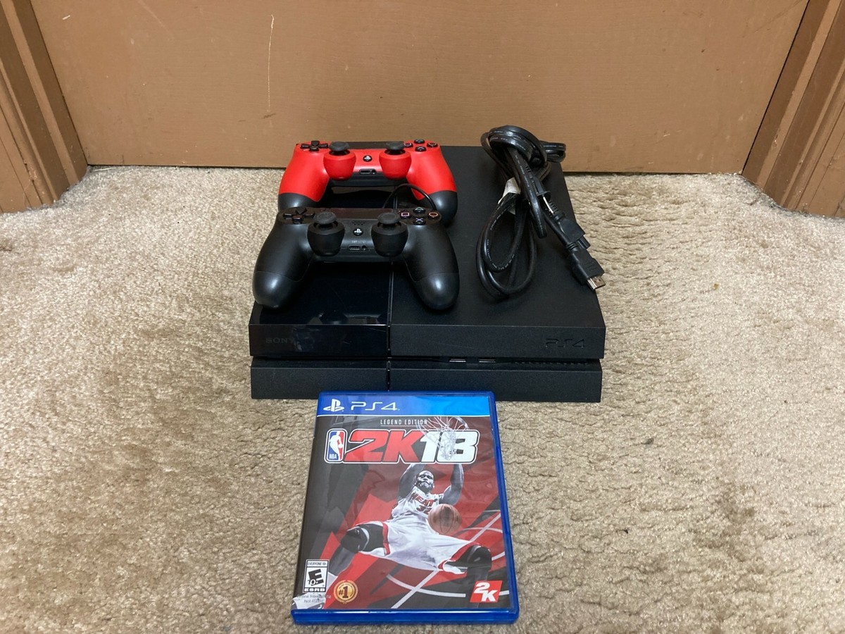 Sony Playstation PS4 500GB Console Bundle w/ Controllers Games LOW  USAGE!