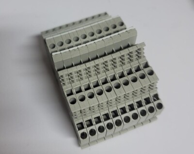 10Pcs Wieland 56.702.7053.0 WKF 1.5/35 Multi-Tier Terminal 600V 28-14AWG 15A