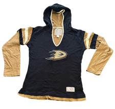 Women’s Old Time Hockey Newbury Collection Anaheim Ducks Sweatshirt Hoodie Small