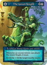 Sorcery Contested Realm Arthurian Legends - The Green Knight (Unique, Near Mint)