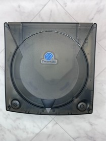 Sega Dreamcast VA1 Smoke Shell ODE-Ready Custom PSU Blue LED Battery Mod Fuse