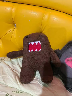 Brown Domo-Kun Plush Toy 20cm Soft Stuffed Animal Cute Funny Doll NEW