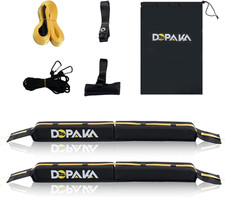 Barre per Portapacchi Da Tetto Morbido Universali per Auto per Trasporto Kayak/T