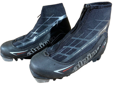 Cross Country Ski Boots Alpina T10 Sport NNN Ski Nordic Shoes Size EU26-38 Used