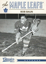 2012-13 Classics Signatures #138 Bob Baun - HKY