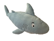 Weighted Shark with 3 lbs Plush Stuffed Animal, washable fish blue boy