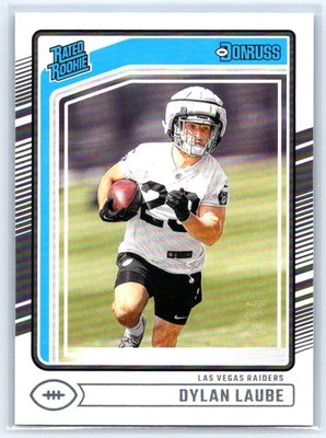2024 Donruss #372 Dylan Laube RC - Las Vegas Raiders