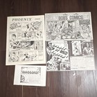 Phoenix Clipped Comic Strips Mixed Lot Tarzan Flash Gordon Secret Agent Corrigan — photo 4