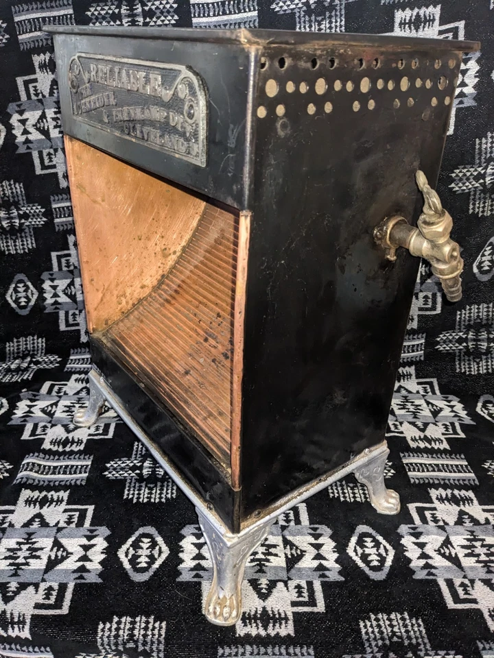 Antique  Reliable The Schneider & Trenkamp Natural Gas Heater - Works  - Image 2 of 4