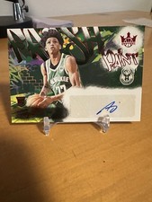 2024-25 AJ JOHNSON /99 PANINI COURT KINGS FRESH PAINT ROOKIE AUTOGRAPHS