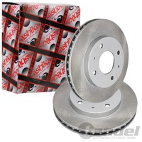 2X Ashika Bremsscheiben 255,6Mm BelÜFtet Vorne Passend FÜR Hyundai Santamo KIA
