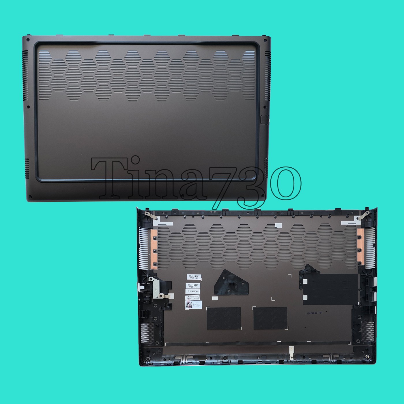 New For Dell Alienware M16 R2 Bottom Cover Lower Case Base Lid CRNF5 ...