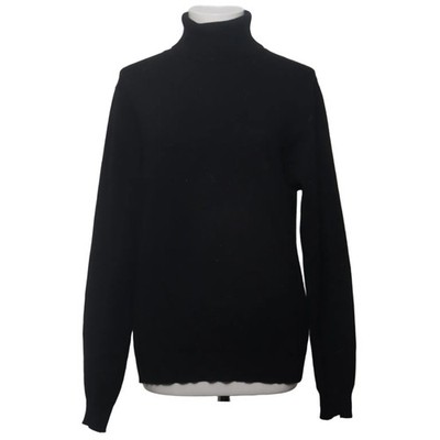 Linnea Lund, Rollkragenpullover, Größe: S, Schwarz, Kaschmir, Einfarbig #eH6