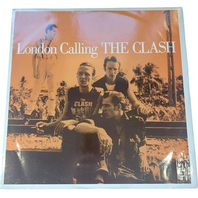 The Clash London Calling Vinyl Record 1979 CBS Orange Sleeve