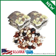 Bio Balls Ceramic Rings Set, Aquarium Biological Filter Media with Mesh Bag for